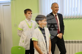 Село Скутаре - Красимир Вълчев - новоизградено STEM пространство - откриване