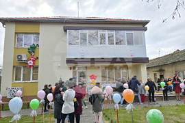 Село Винарово - детска градина - обновяване - откриване