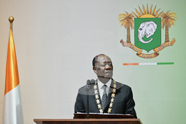 Ivory Coast-Inauguration