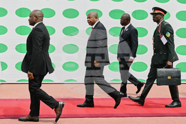 Ivory Coast-Inauguration