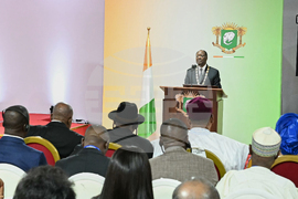 Ivory Coast-Inauguration
