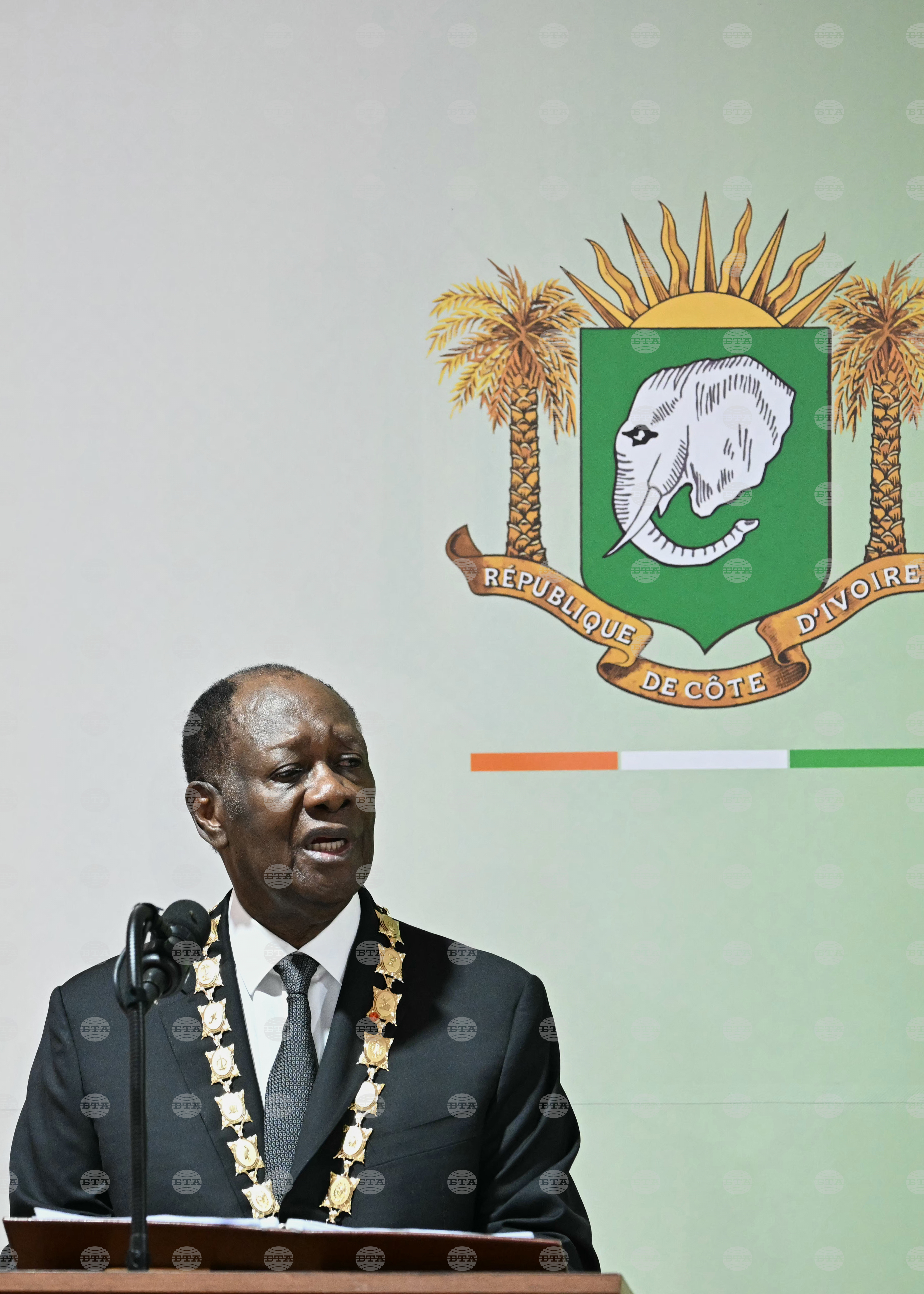 Ivory Coast-Inauguration