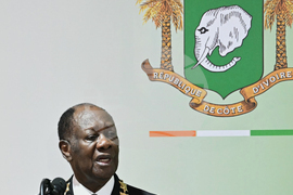 Ivory Coast-Inauguration