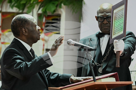 Ivory Coast-Inauguration