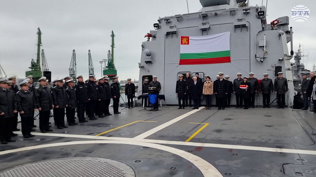 Военноморските сили получиха първия нов многофункционален модулен патрулен кораб