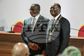 Ivory Coast-Inauguration