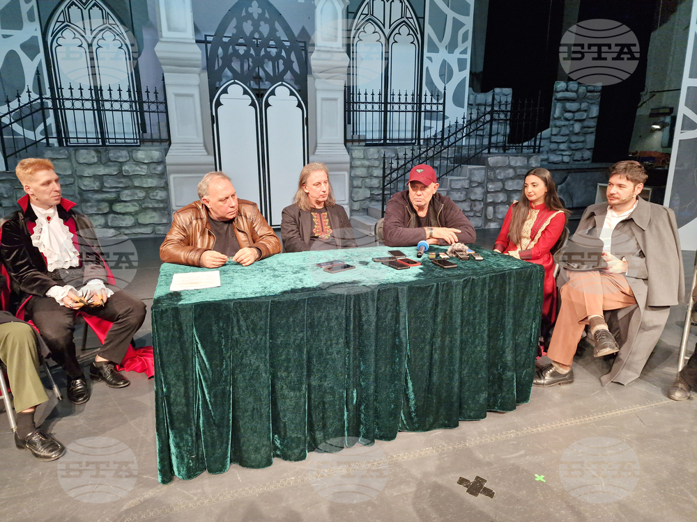 Велико Търново - мюзикъл „Дракула“ - пресконференция