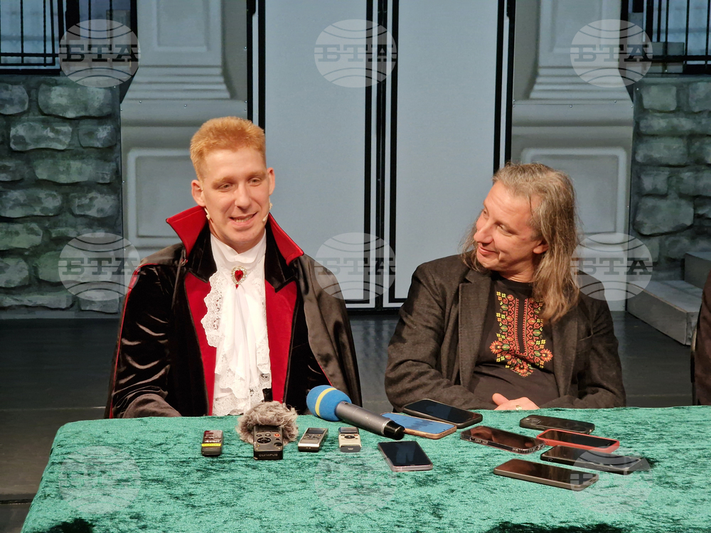 Велико Търново - мюзикъл „Дракула“ - пресконференция