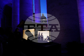 APTOPIX Vatican Nativity Exhibition