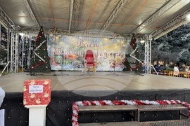 Казанлък - запалване на коледните светлини