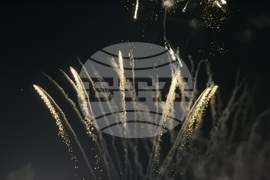 Казанлък - запалване на коледните светлини