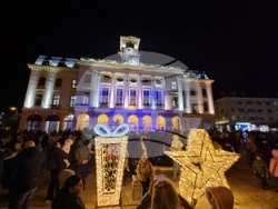 Сливен - елха - коледни светлини