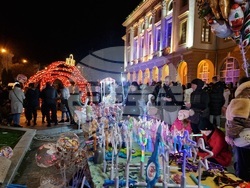 Сливен - елха - коледни светлини