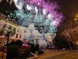 Сливен - елха - коледни светлини