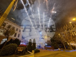 Сливен - елха - коледни светлини