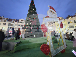 Петрич - коледна елха - запалване на светлините