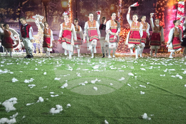 Петрич - коледна елха - запалване на светлините