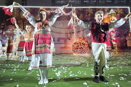 Петрич - коледна елха - запалване на светлините