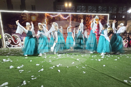 Петрич - коледна елха - запалване на светлините