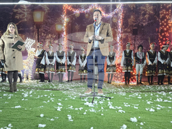 Петрич - коледна елха - запалване на светлините