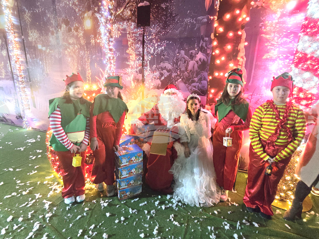 Петрич - коледна елха - запалване на светлините