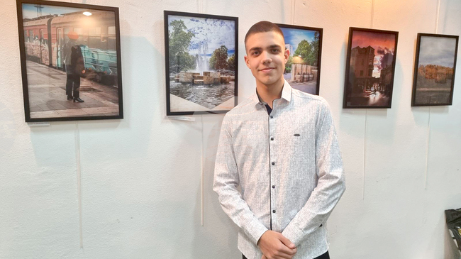 Младият фотограф Милен Цветанов представи благотворителната изложба „Монтана през обектива, доброта в действие“ 