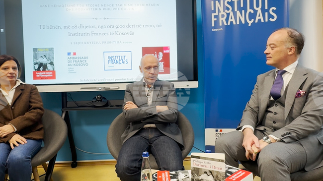 КосоваПрес: В Прищина беше представен романът „Барманът от Риц“ на Филип Колин 