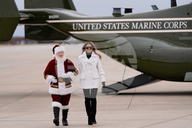 APTOPIX Melania Trump White House Holidays