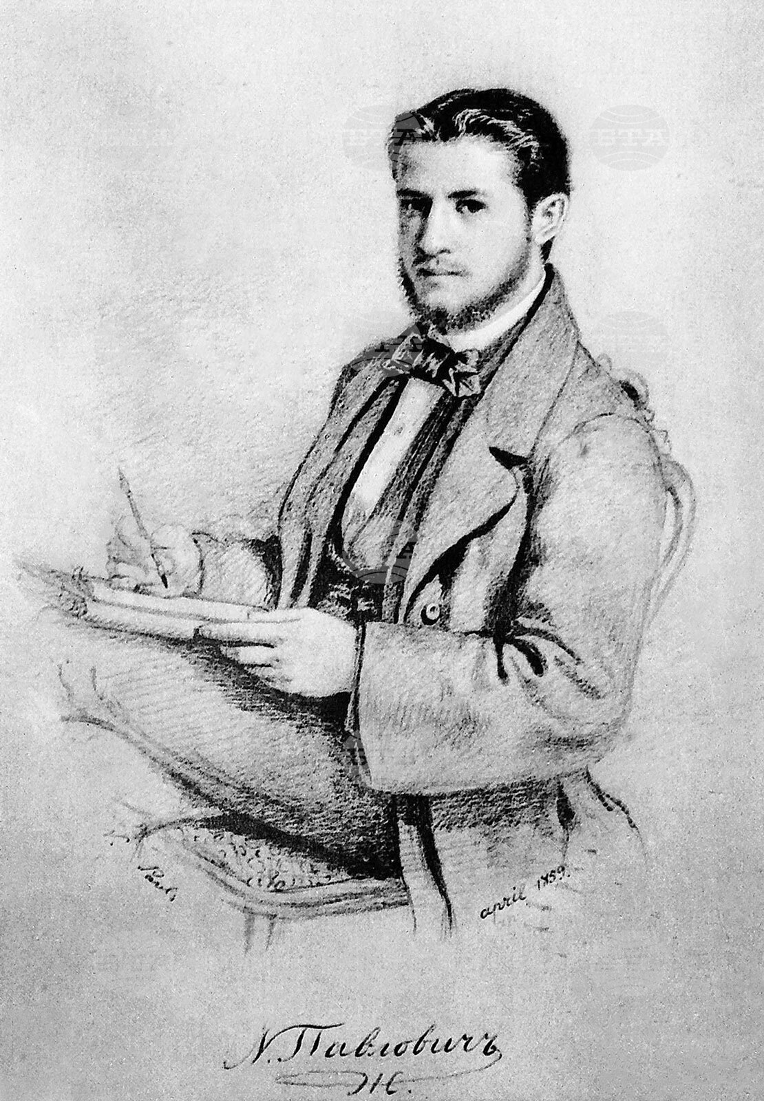 Николай Павлович - художник