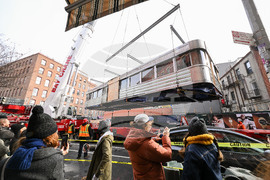 Iconic Diner Craned to New Home at Steiner Studios in Brooklyn