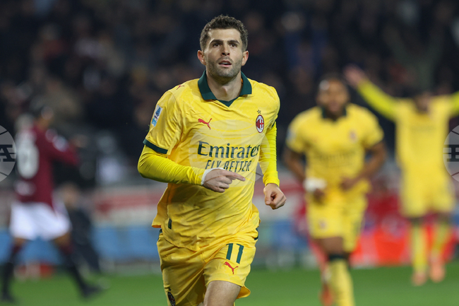 Милан оглави подреждането в Серия "А" след два гола на Кристиан Пулишич за обрат срещу Торино