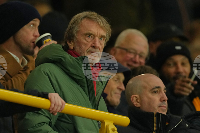 Футболната асоциация на Англия няма да наказва собственика на Манчестър Юнайтед сър Джим Ратклиф 