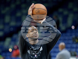 Spurs Pelicans Basketball