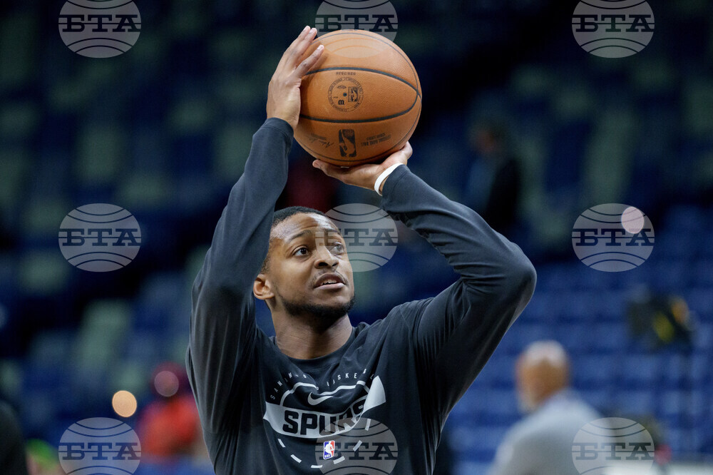 Spurs Pelicans Basketball