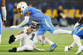 APTOPIX Eagles Chargers Football