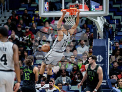 Spurs Pelicans Basketball