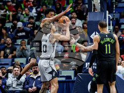 Spurs Pelicans Basketball