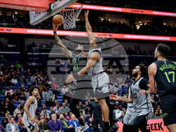 Spurs Pelicans Basketball