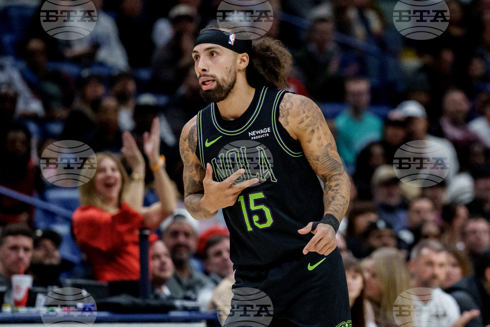 Spurs Pelicans Basketball