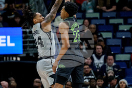 Spurs Pelicans Basketball