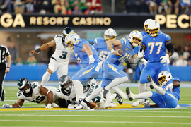 Eagles Chargers Football