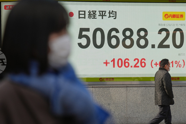 Индексите на борсата в Токио се повишиха след спад на Уолстрийт