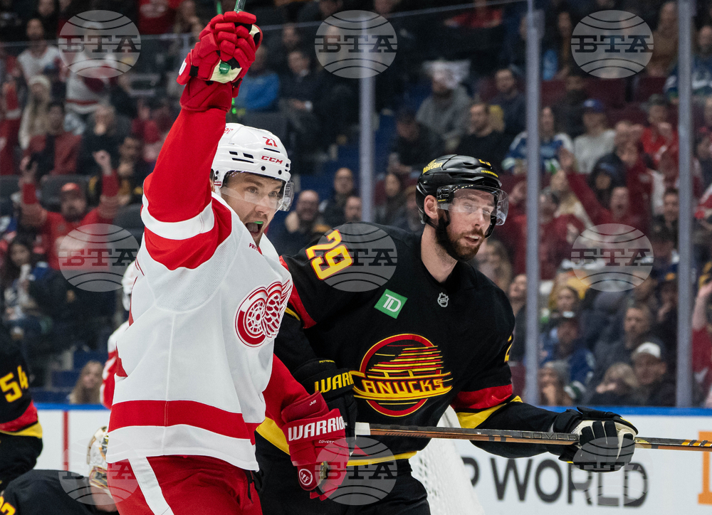 Red Wings Canucks Hockey