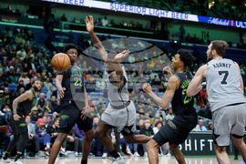 Spurs Pelicans Basketball