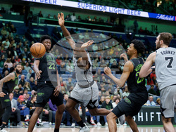 Spurs Pelicans Basketball