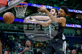 Spurs Pelicans Basketball