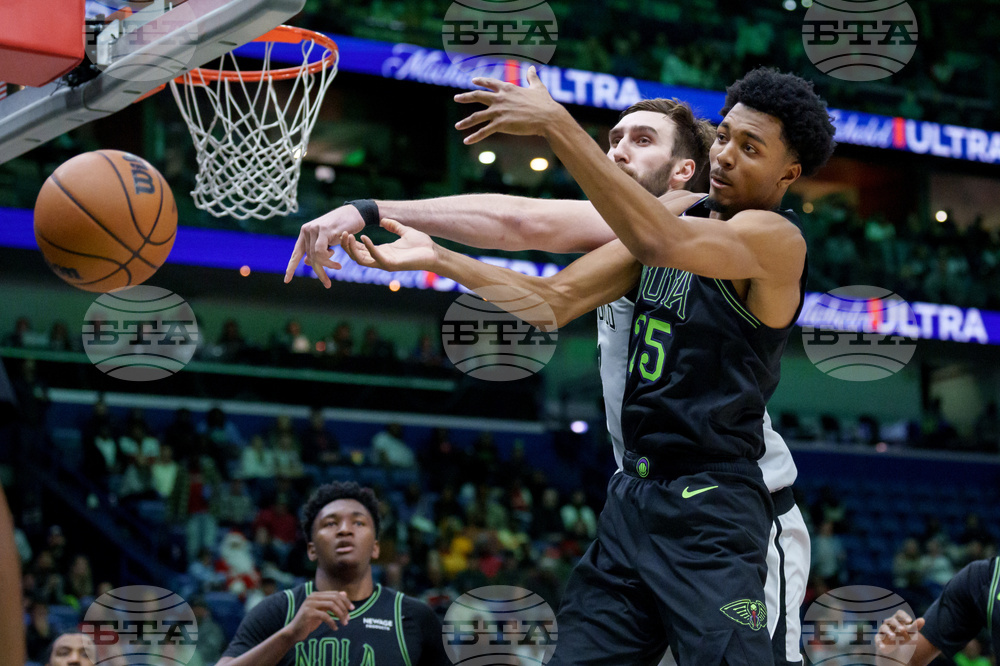 Spurs Pelicans Basketball