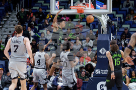 Spurs Pelicans Basketball