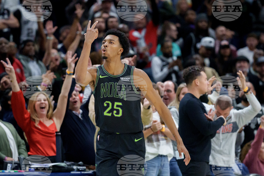 Spurs Pelicans Basketball