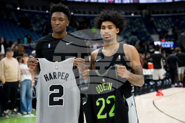 Spurs Pelicans Basketball